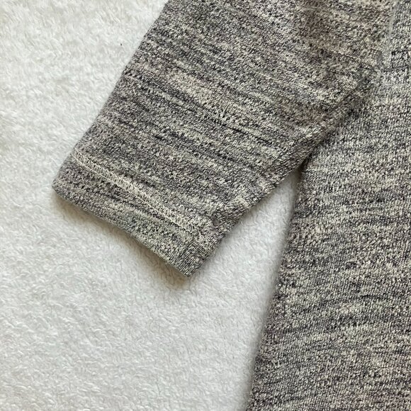 Petit Bateau Toddler Baby Dress 12M | VGUC Grey 100% Cotton Long-Sleeved Fall - Picture 12 of 16